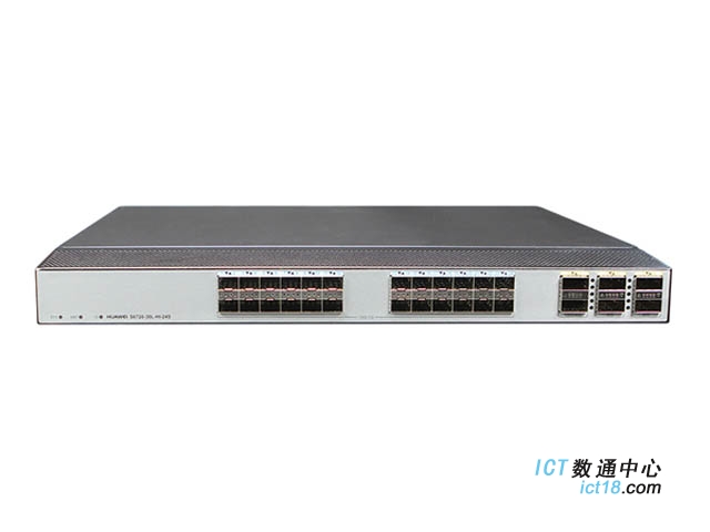 华为S6720-30L-HI-24S交换机(24个万兆SFP+,4个40GE QSFP+,2个100GE QSFP28)