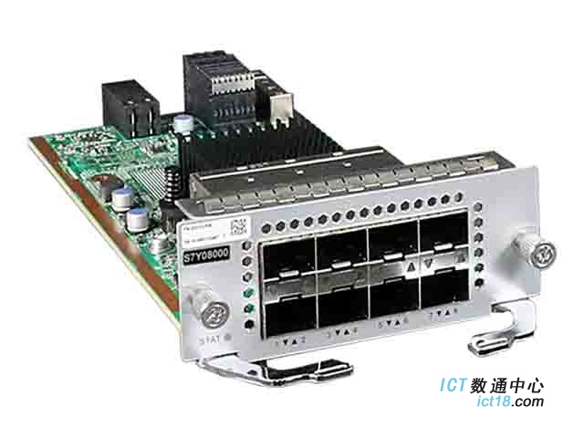 华为交换机板卡S7Y08000-8端口25GE/10GE/GE SFP28接口板 (适用于华为S5732-H系列交换机)