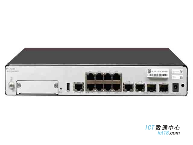 华为AR651路由器 （AR651,2*GE combo WAN,8*GE LAN,1*USB2.0,1*MIC slot）