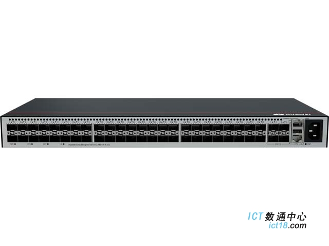 华为S5735-L48S4X-A-V2交换机 S5735-L48S4X-A-V2(48个千兆SFP,4个万兆SFP+,内置交流供电,前维护)